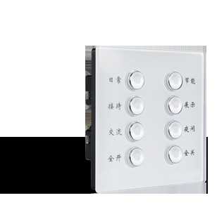 8键智能轻触面板 HDI-2704  A-86
