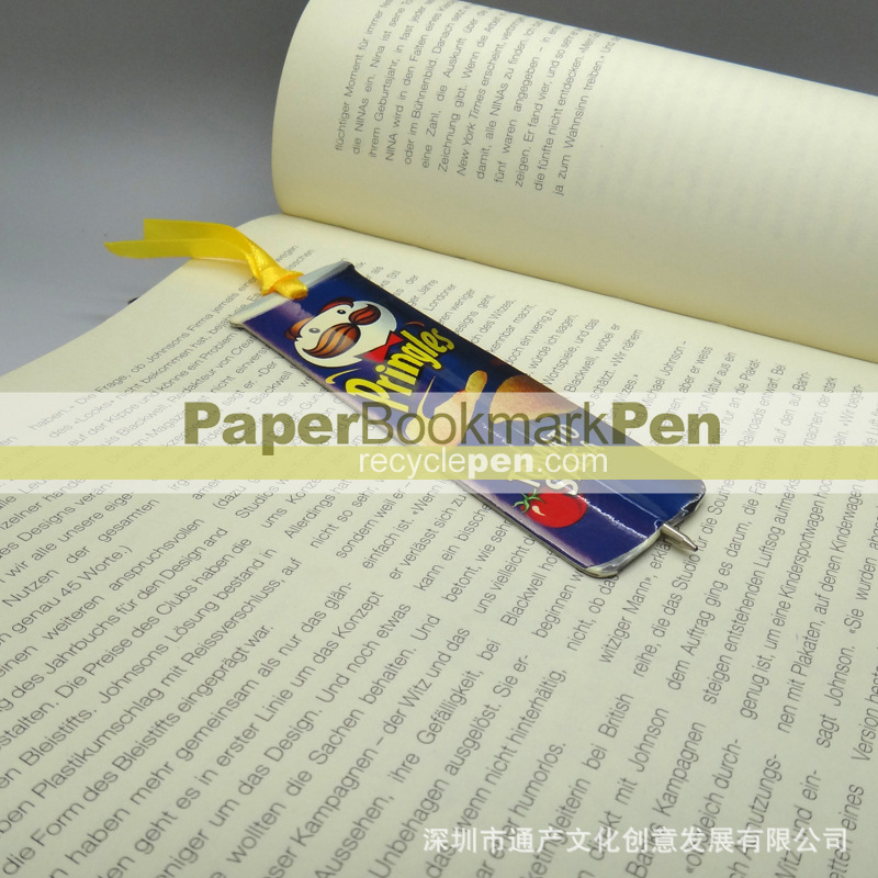 flat pen, bookmark pen