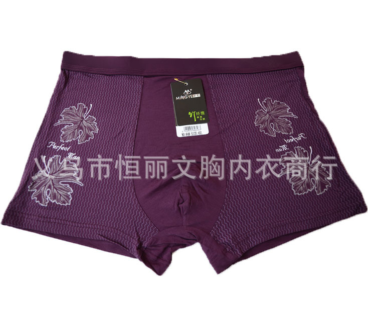 新款男士竹纖維內褲 848