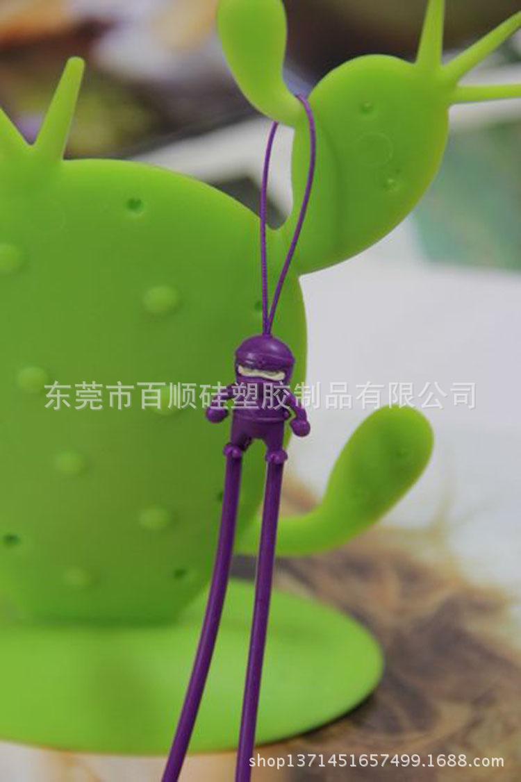 卡通矽膠手機繩 (13)