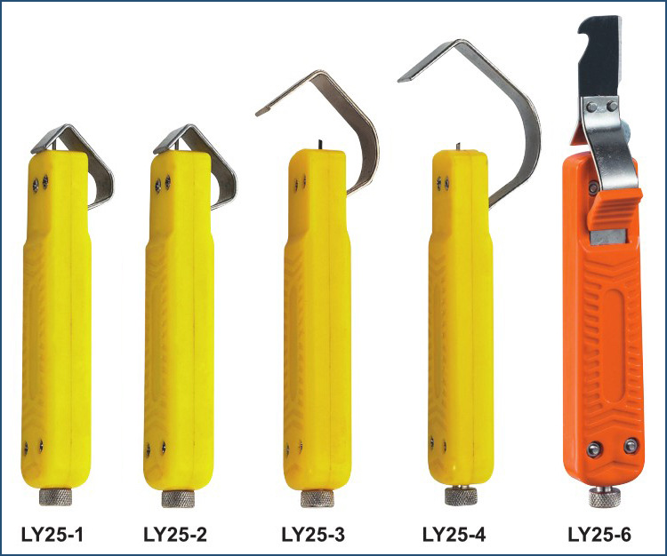 绝缘割刀 批量价格优惠  " ■ly25-5电缆剥皮钳  ◆适用于圆形