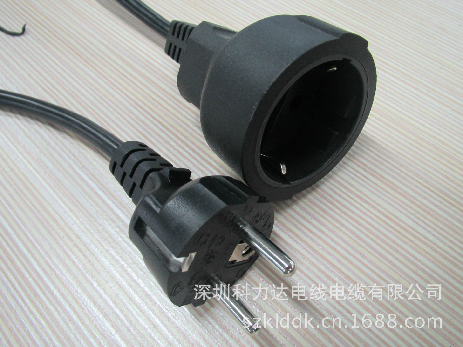 欧规三插延长线(防水线)