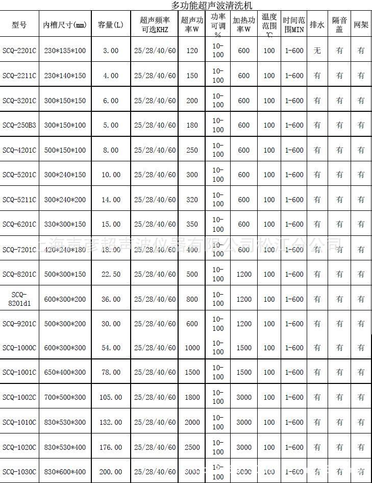 多功能超聲波清洗機(jī)