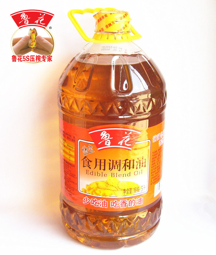 正品專供山東魯花食用調和油（原魯花花生調和油）5L*4