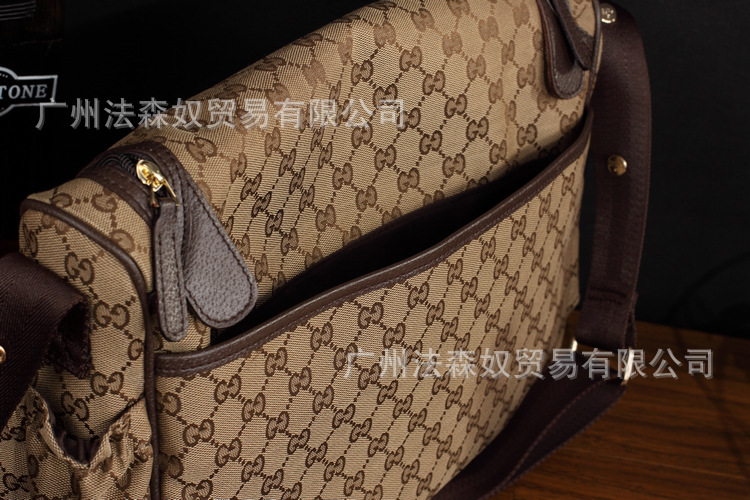 GUCCI 123326  咖啡色 (1)