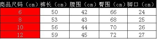 花紋褲子