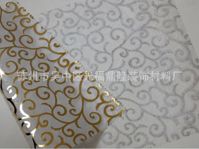 叶脉相连白底金