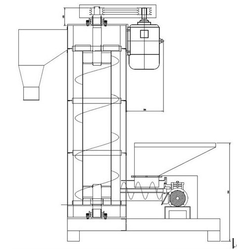 自动塑料脱水机