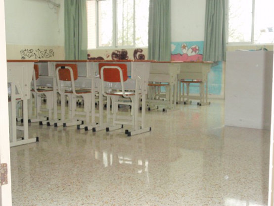 阿里9 防静电水磨石地坪 2-456