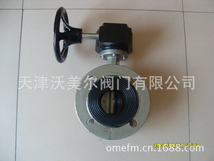 不锈钢法兰蝶阀D341X-16P DN100 900元