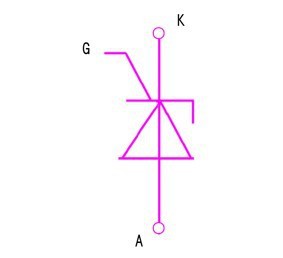 晶闸管的符号