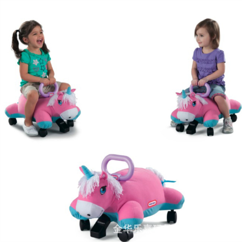 毛绒扭扭车玩具抱枕2