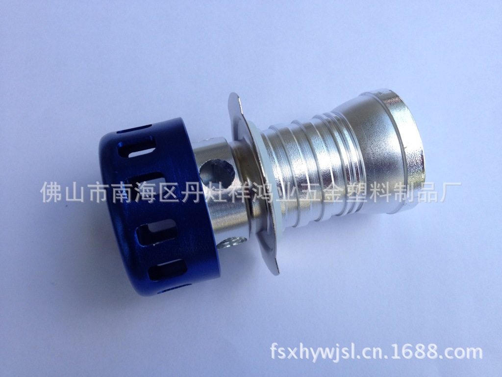 摩托车电动车二代立柱双珠LED前大灯塑料卡盘