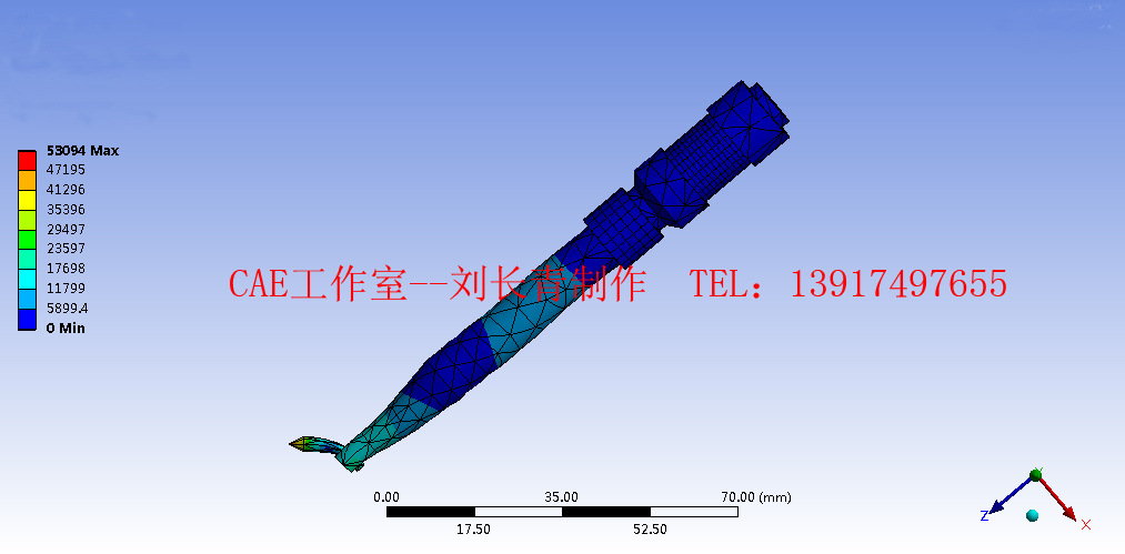 wirebond_model轴向振动模态