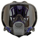 3m ff-402硅胶全面型呼吸防护面具.适用于多种环境,耐用.