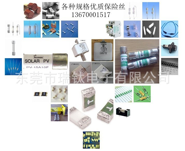 各种规格保险丝