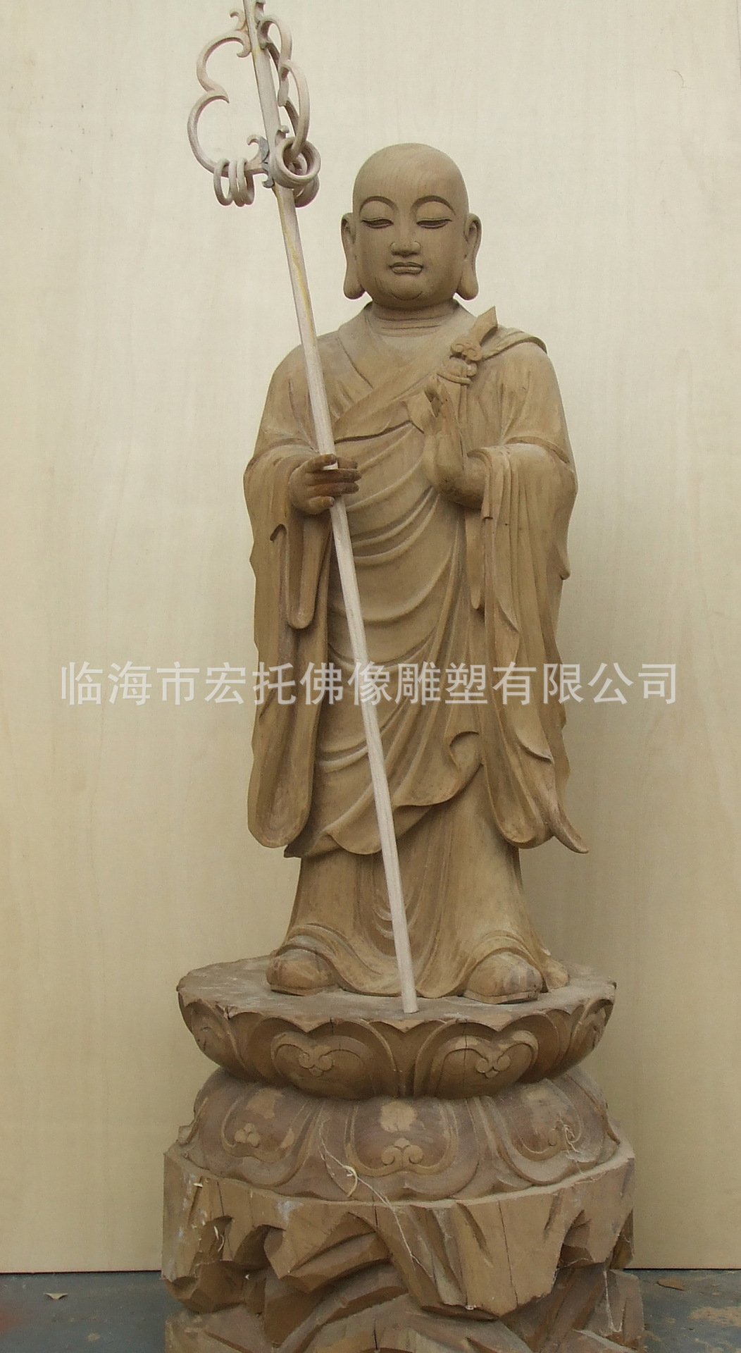 厂家直供 站式地藏菩萨 木雕神像 大型木雕佛像 木质佛像