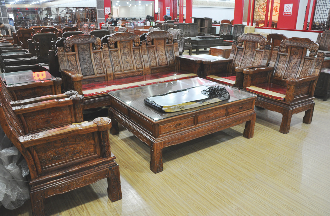 景辉红木家具厂直销明式/精致红木高档家具-全套桌椅 品质保证!