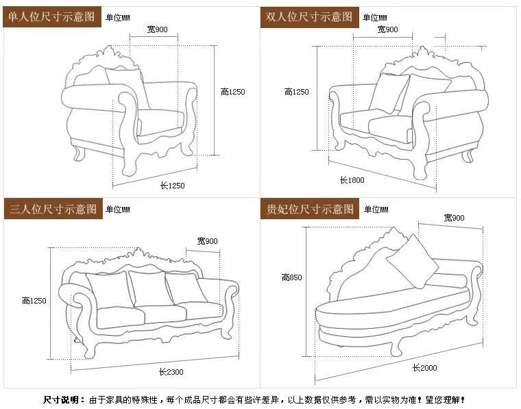 欧式古典沙发布艺实木沙发客厅组合家居美式风格新古典