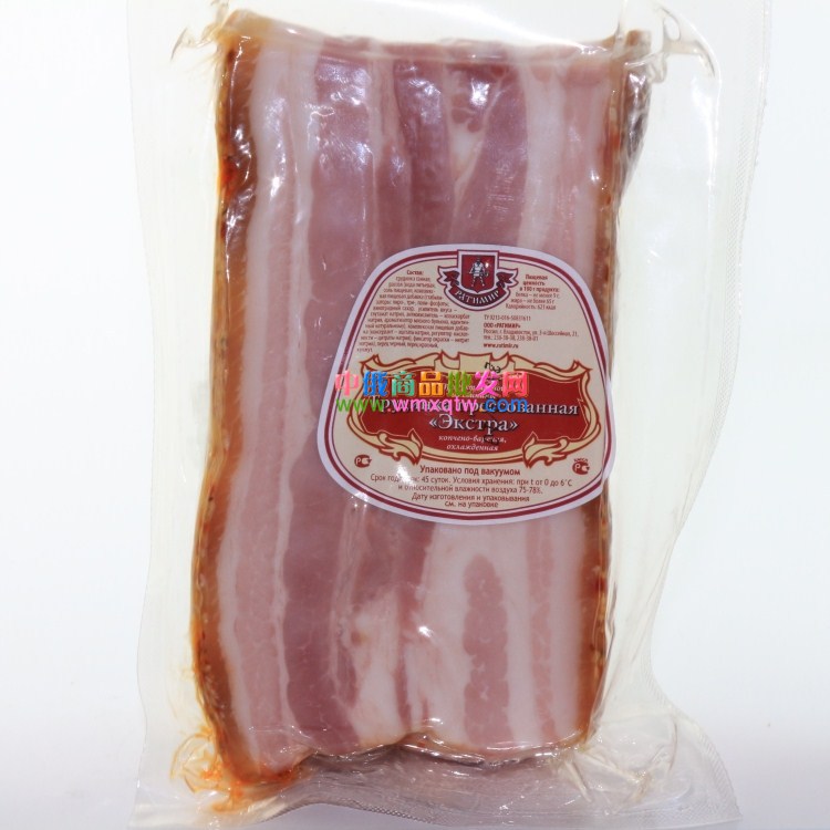 俄罗斯火腿辣椒俄罗斯腊肉五花肉俄罗斯香肠肉培根肉