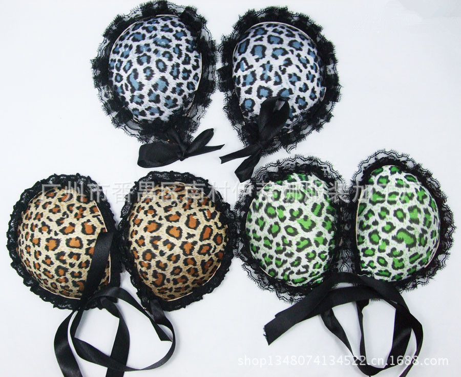 JY004,Leopard Skin with Ribbon