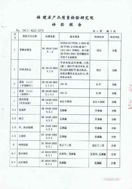 质检报告1