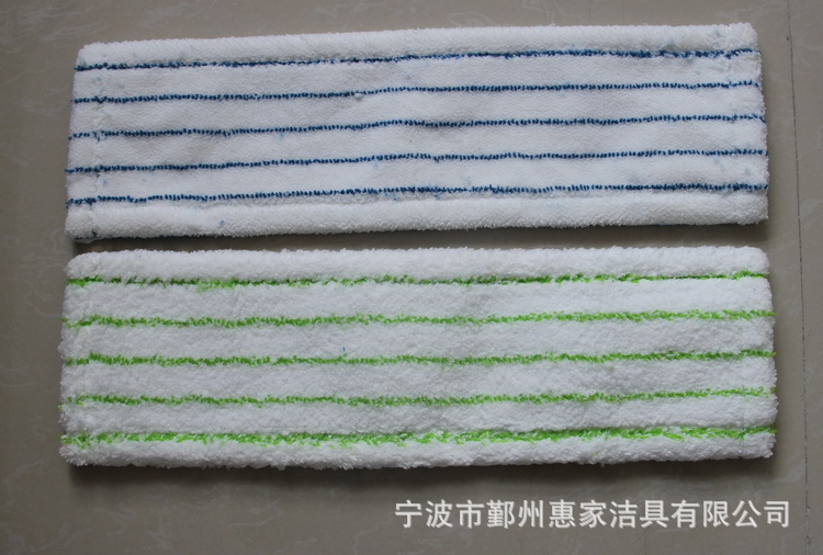 本公司低价供应超细纤维珊瑚绒毛巾布等平板拖把布头图片_6