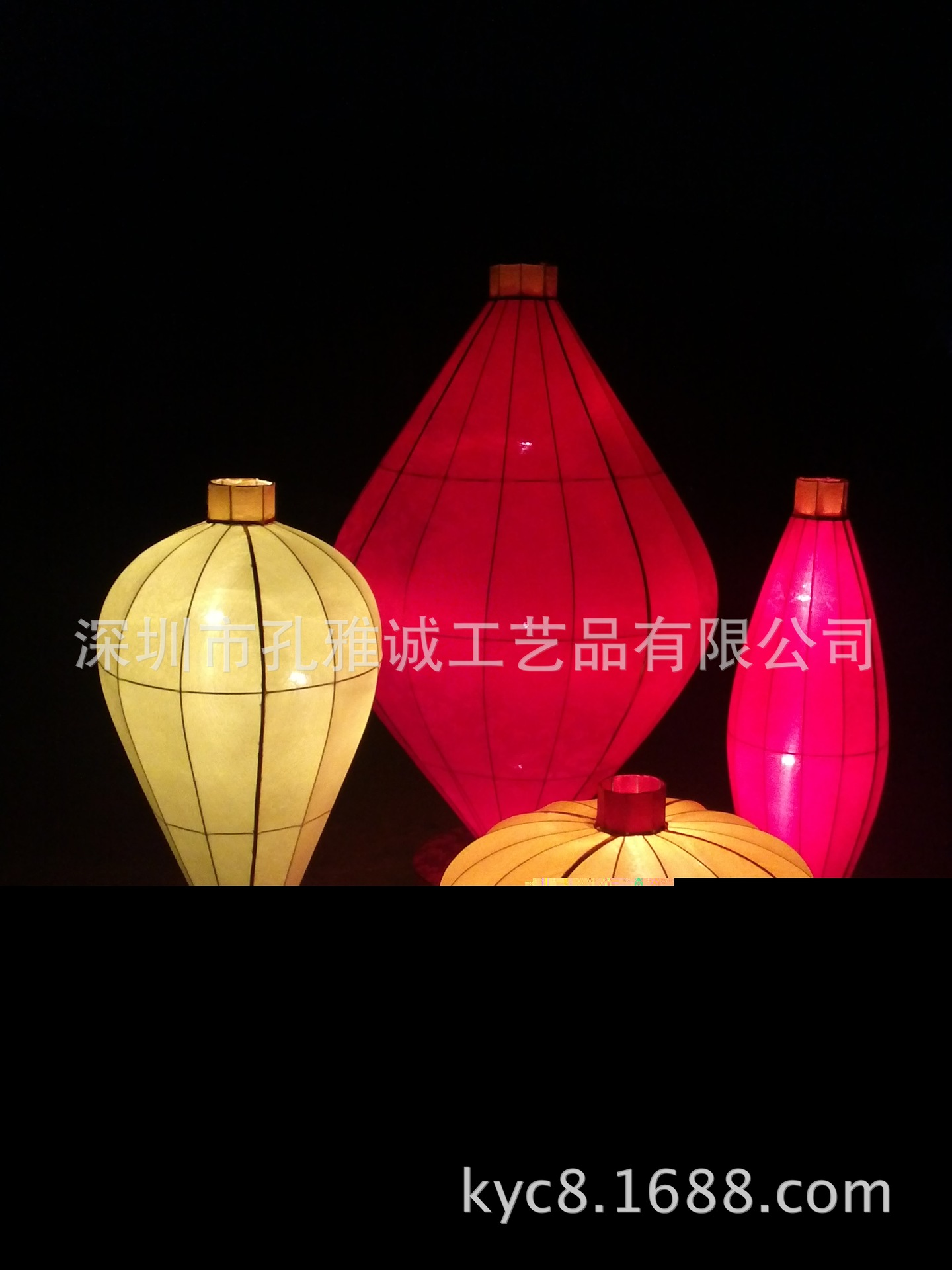 年年有鱼花灯元宵花灯春节元宝铜钱中秋花灯生肖灯笼