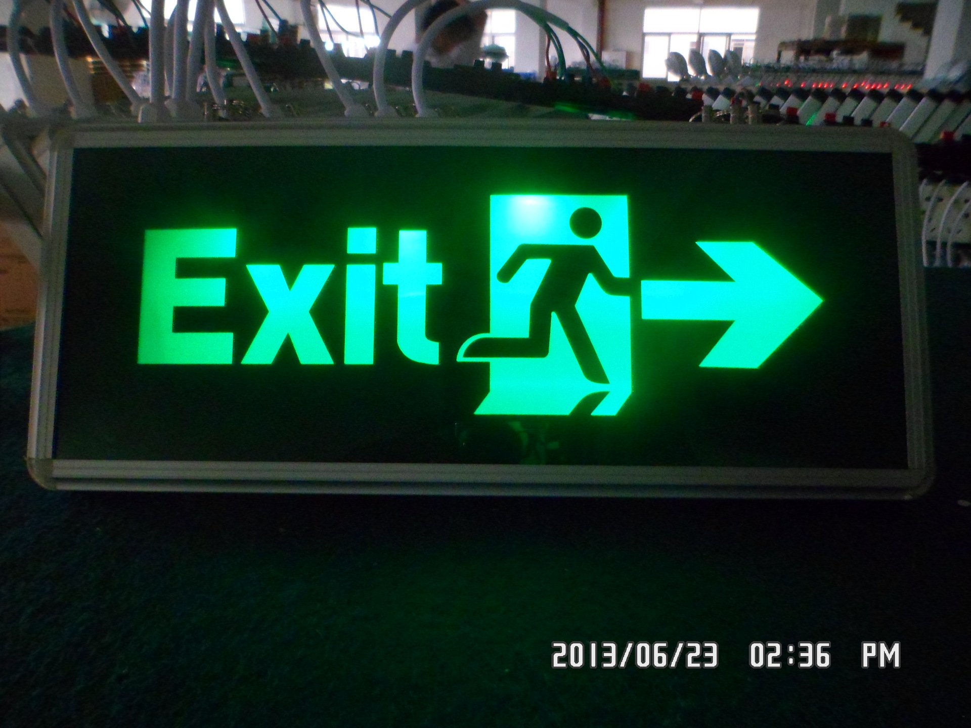 消防应急标志灯 安全出口指示灯 exit sign