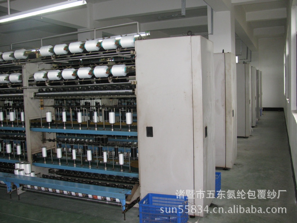 供应 特种锦纶包纱 涤纶包覆纱4075氨纶包覆纱机包 弹力纱