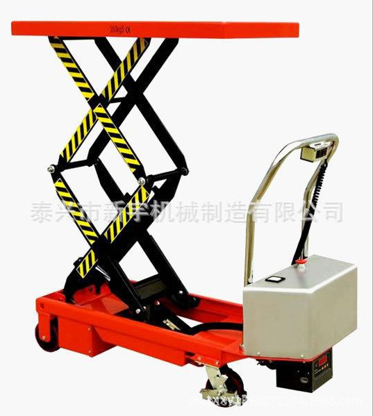 供应电动液压平台车 半电动液压搬运车 半电动搬运车 电动平台