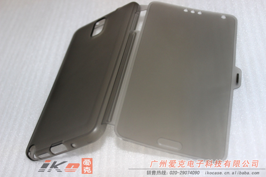 Note 3 超薄翻盖 磨砂TPU 14