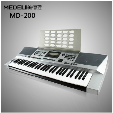 批发medeli 美得理 电子琴 md-200 61力度键 全新正品