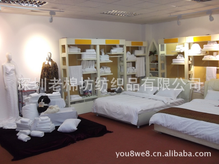 老棉坊 厂家直销新款酒店布草客房酒店宾馆床品全棉四