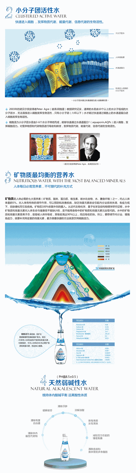 天士力帝泊洱c细胞活力小分子团天然矿泉水泡茶专用水