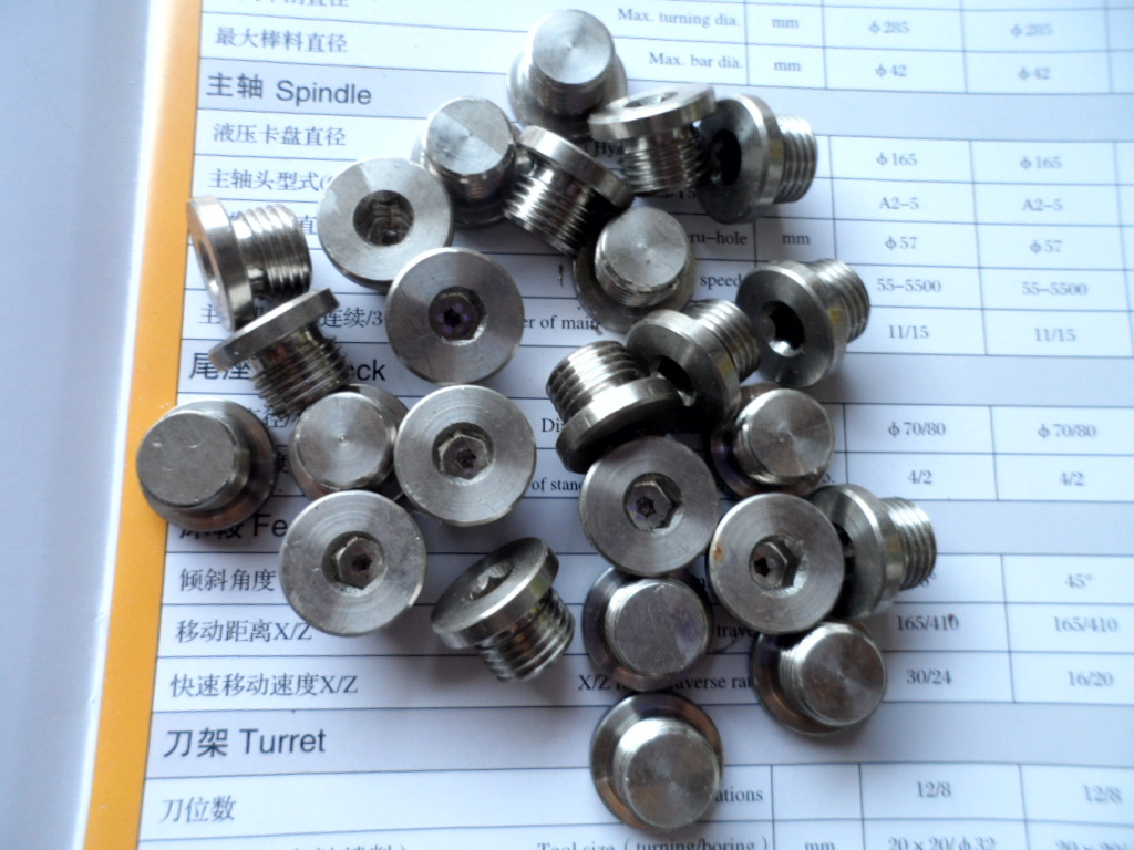 专业加工供应不锈钢非标螺钉，不锈钢非标内六角螺钉