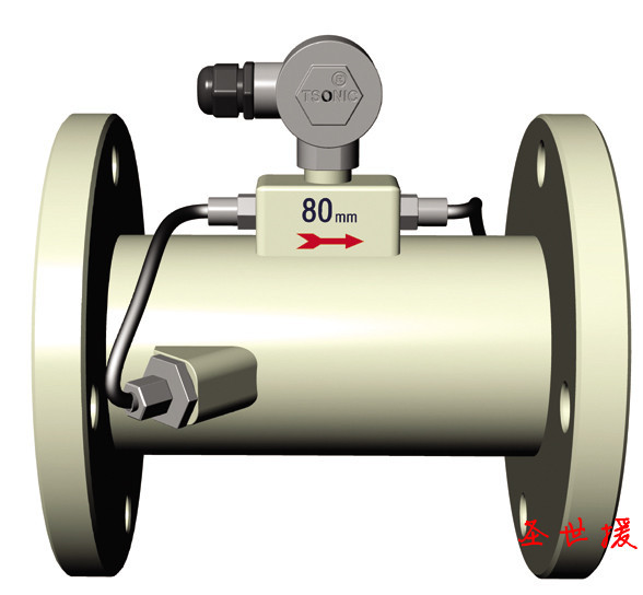 超声波传感器 管段式超声波流量计传感器、管段传感器、大连大管径传感器