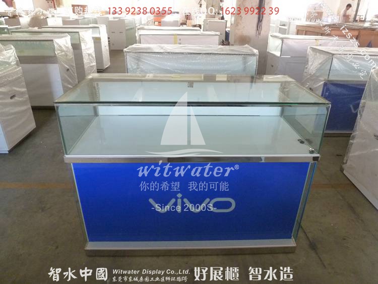 上海VIVO步步高手机柜台设计制作
