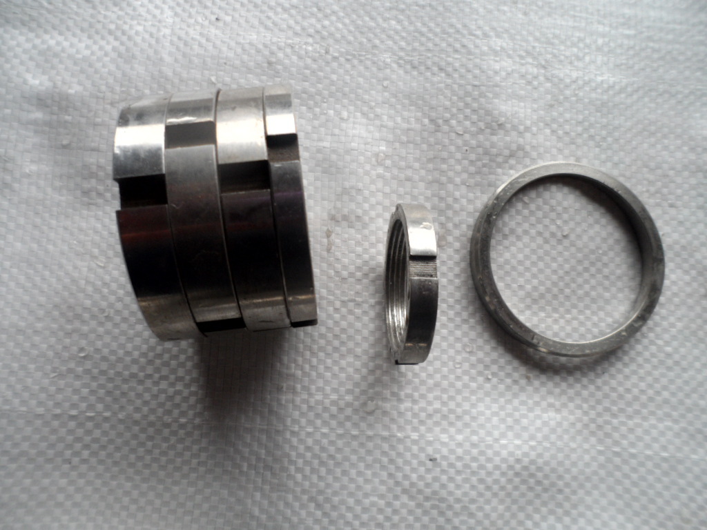 供应不锈钢开槽圆螺母，不锈钢非标开槽圆螺母，来图来样加工定制