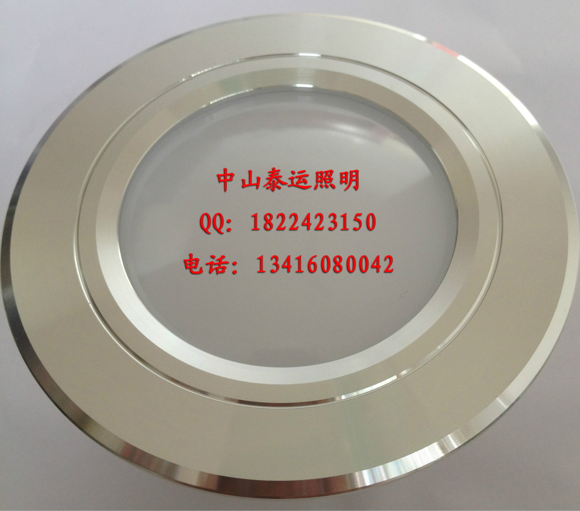厚料车铝筒灯 5寸筒灯 高光筒灯 车铝外壳 led筒灯