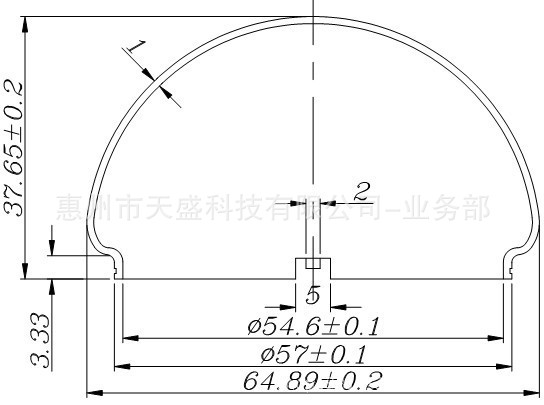 TS-M65H尺寸图