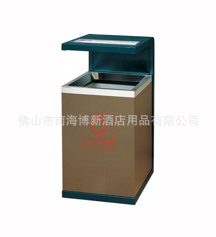 BX-B256户外垃圾桶A咖啡色