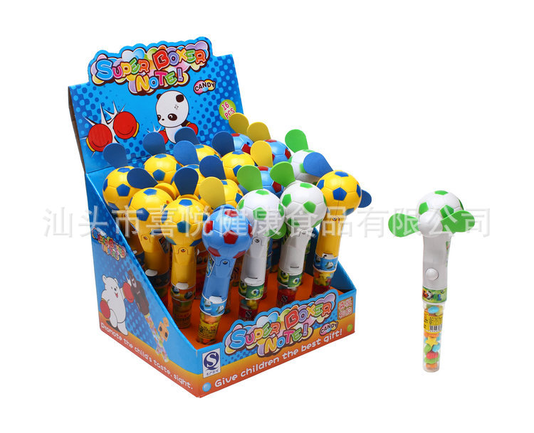 展示盒足球电动风扇 16×12