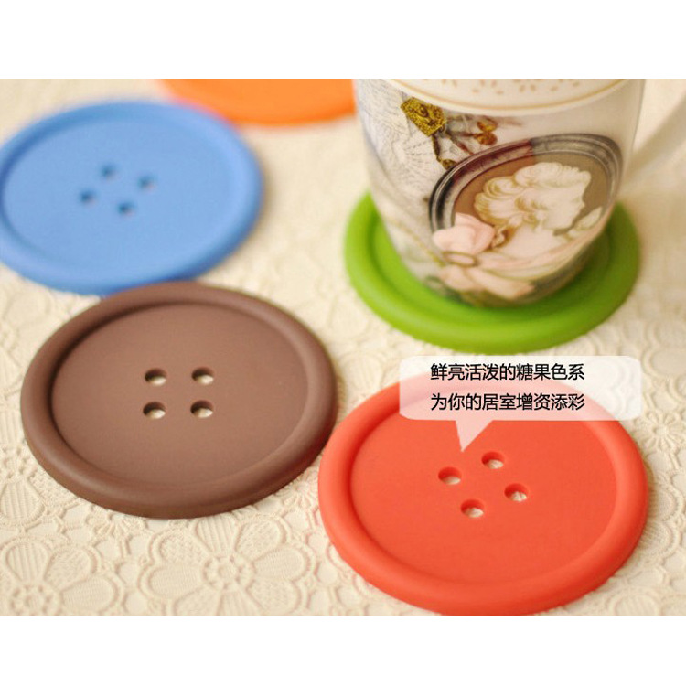 纽扣杯垫