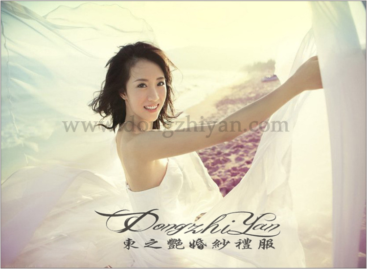 李念海灘婚紗DY1002-4