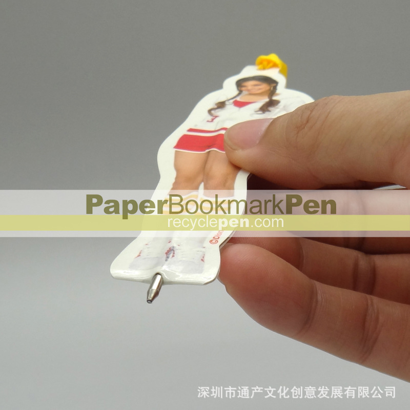 flat pen, bookmark pen