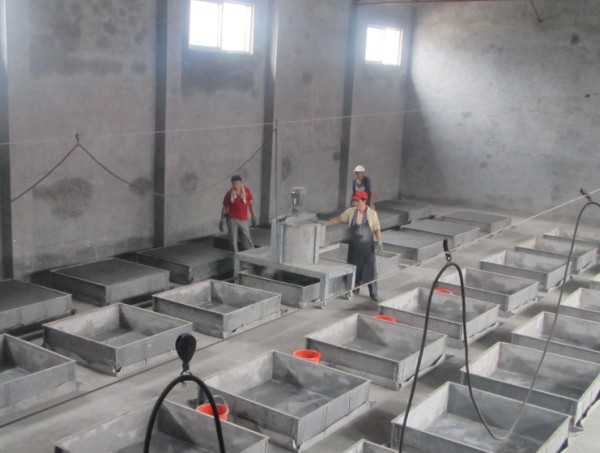 发泡水泥保温板现场3