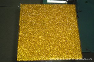无锡中浦塑胶中浦建筑装潢专用黄色PC钻石颗粒板