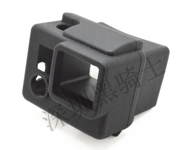 GP98 GoPro配件 Hero3+硅胶套 保护套 黑蓝绿