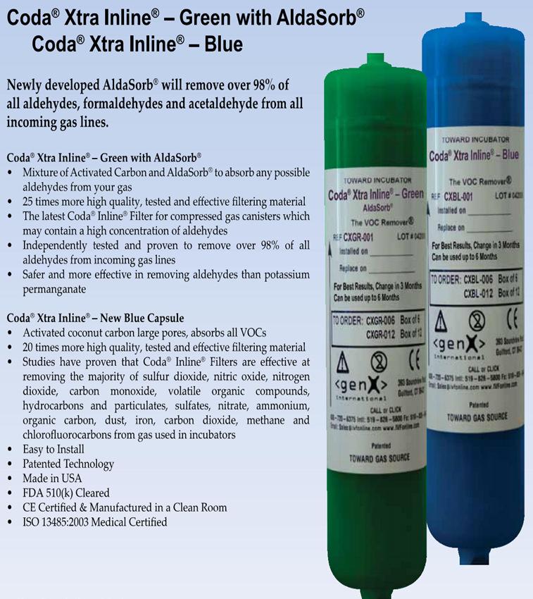 coda xtra inline filters